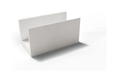 П(U) образный блок из газобетона Bonolit D500 500x300x200